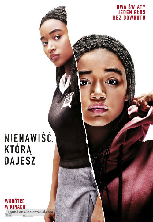 The Hate U Give - Polish Movie Poster