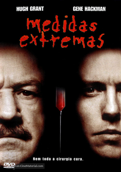 Extreme Measures - Portuguese DVD movie cover