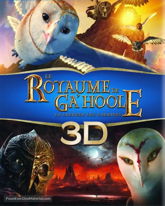 Legend of the Guardians: The Owls of Ga&#039;Hoole - French Blu-Ray movie cover