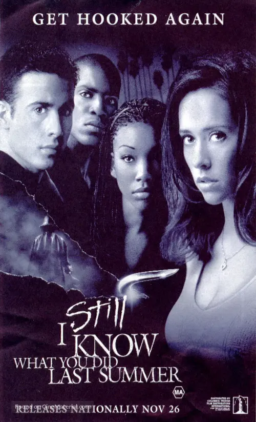I Still Know What You Did Last Summer 1998 Australian Movie Poster I Still Know What You Did Last Summer 1998 Australian Movie Poster