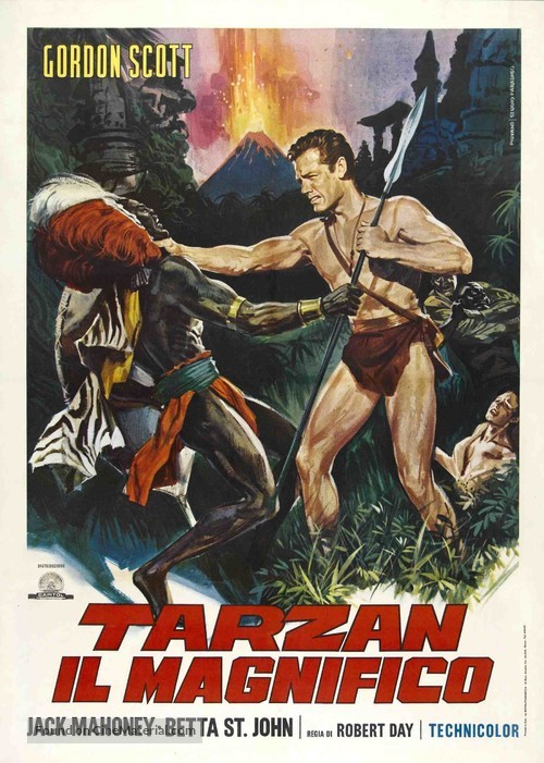 Tarzan the Magnificent - Italian Movie Poster