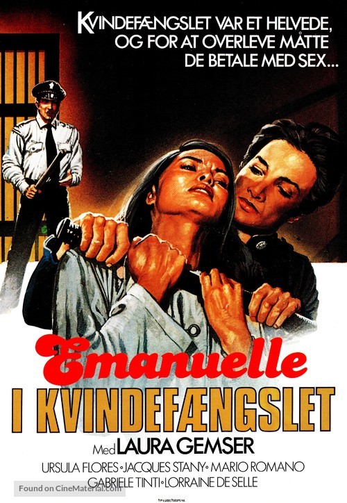 Violenza in un carcere femminile - Danish Movie Poster