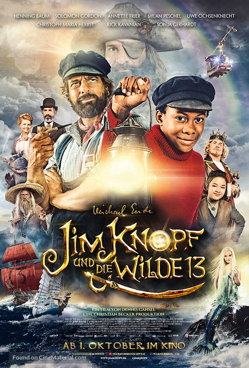 Jim Knopf und die Wilde 13 - Swiss Movie Poster
