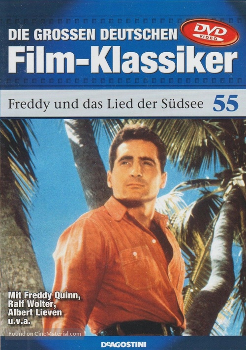 Freddy und das Lied der S&uuml;dsee - German DVD movie cover