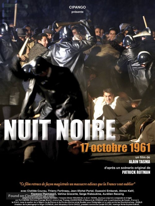 Nuit noire, 17 octobre 1961 - French poster