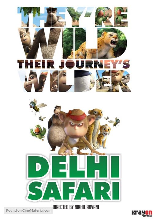 Delhi Safari - Indian Movie Poster