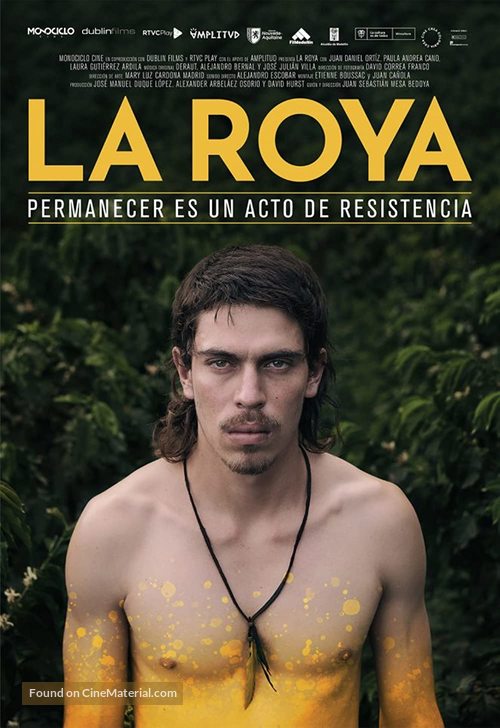 La Roya - Colombian Movie Poster