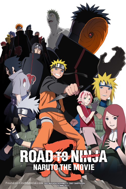 Road to Ninja: Naruto the Movie - DVD movie cover