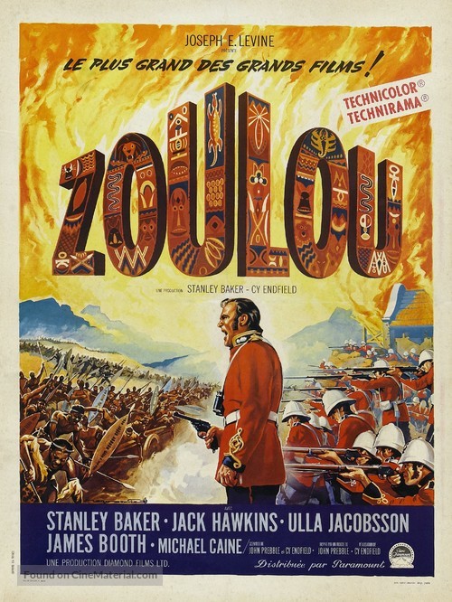 Zulu - French Movie Poster