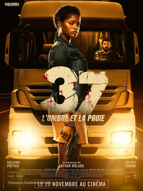 37: l&#039;ombre et la proie - French Movie Poster