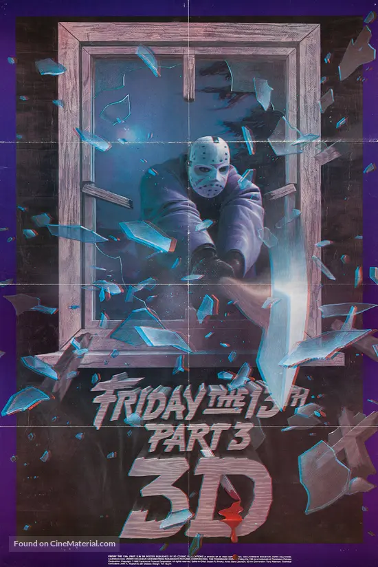 Friday the 13th Part III - Movie Poster