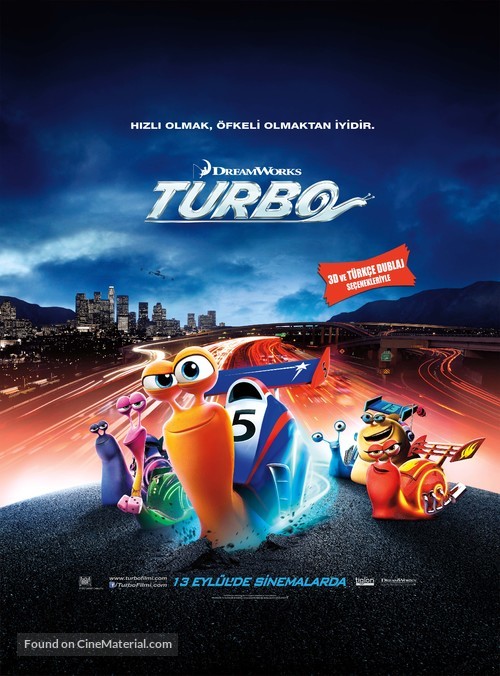 Turbo - Turkish Movie Poster