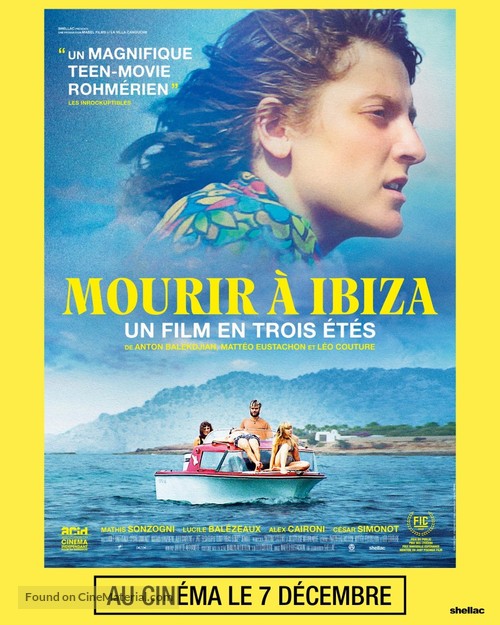 Mourir &agrave; Ibiza (Un film en trois &eacute;t&eacute;s) - French Movie Poster