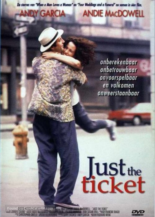 Just the Ticket - Dutch DVD movie cover