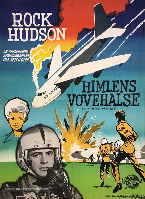 A Gathering of Eagles - Danish Movie Poster