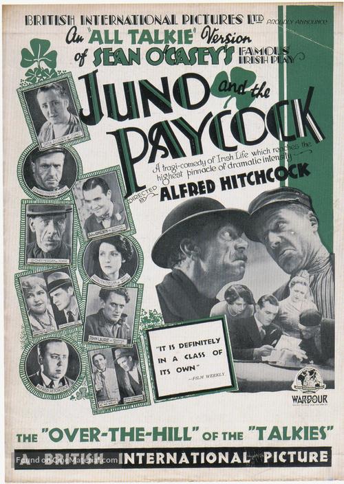 Juno and the Paycock - British Movie Poster