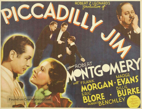 Piccadilly Jim - Movie Poster