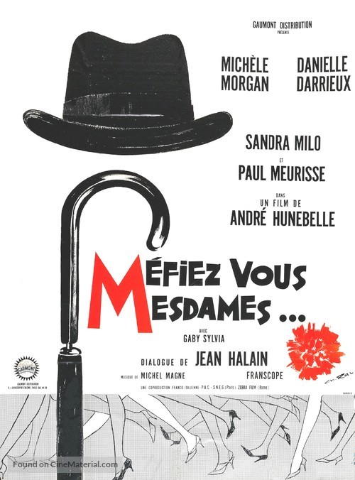 M&eacute;fiez-vous, mesdames! - French Movie Poster