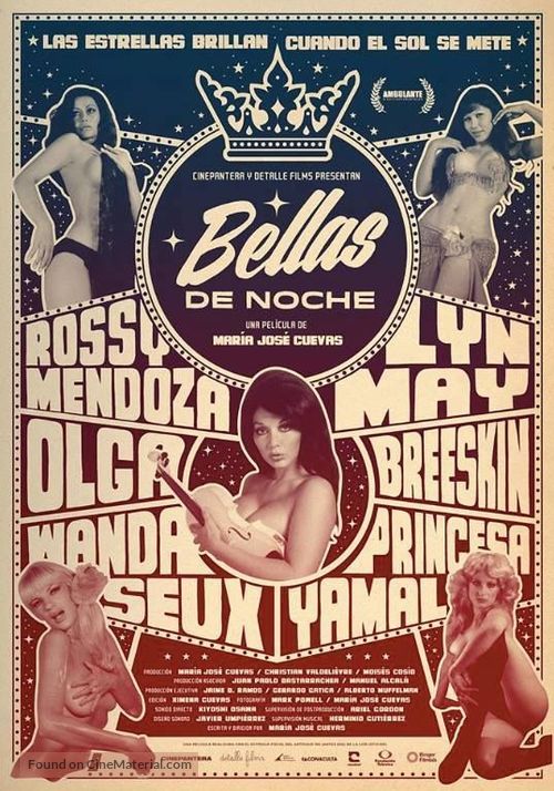 Bellas de Noche - Mexican Movie Poster