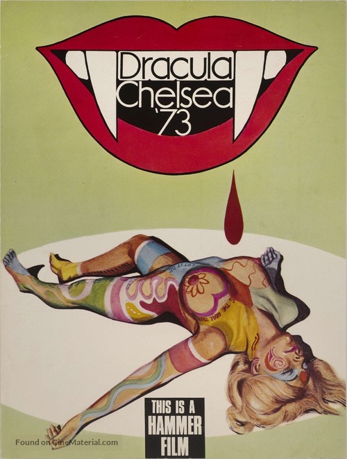 Dracula A.D. 1972 - British poster