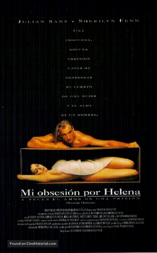 Boxing Helena - Spanish Movie Poster