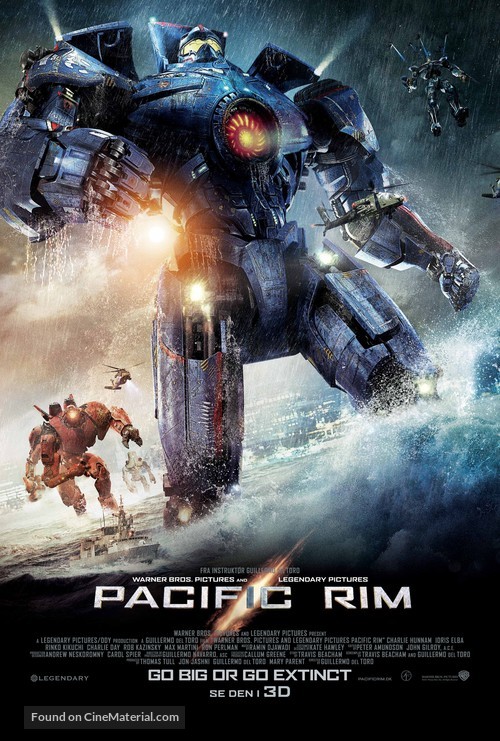 Pacific Rim - Danish Movie Poster