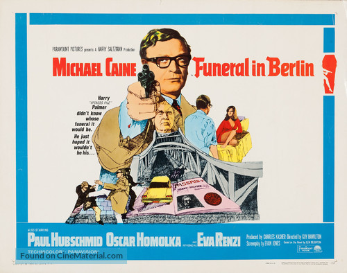 Funeral in Berlin - Movie Poster