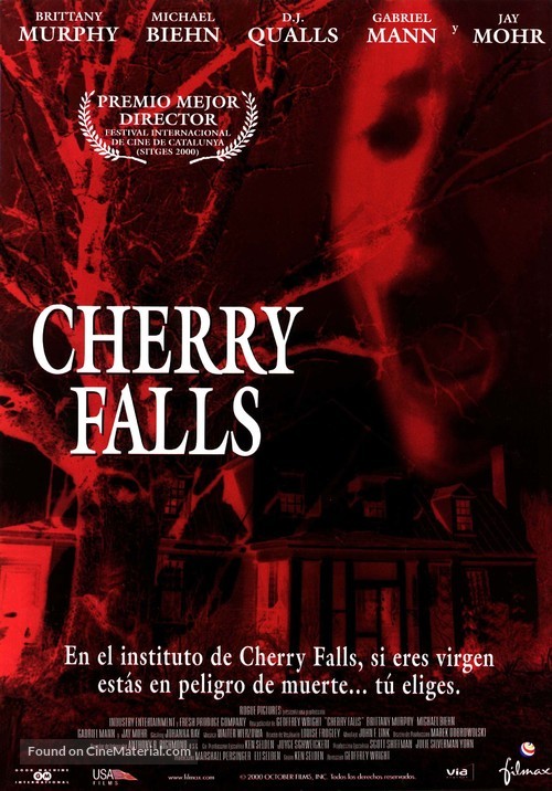 Cherry Falls - Spanish Movie Poster
