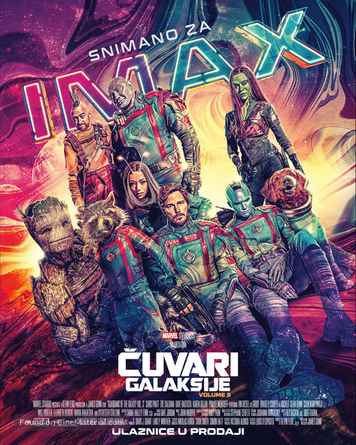 Guardians of the Galaxy Vol. 3 - Croatian Movie Poster