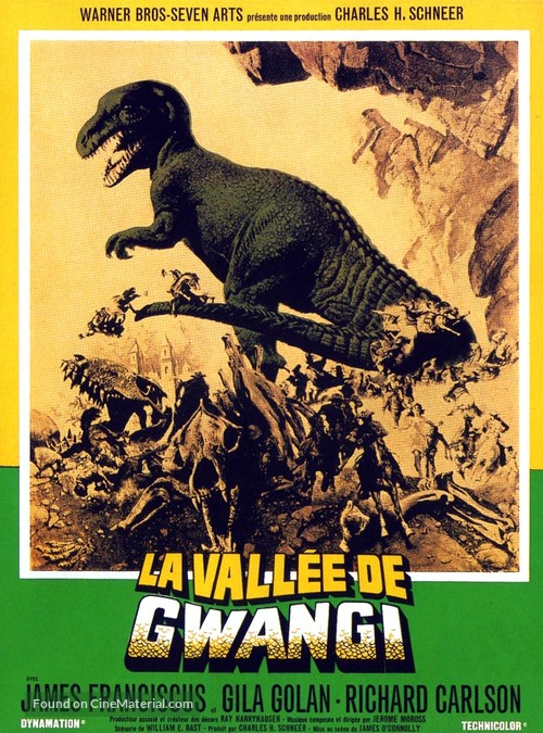 The Valley of Gwangi - French Movie Poster