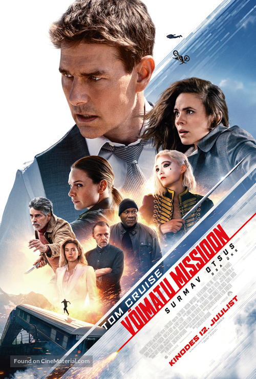Mission: Impossible - Dead Reckoning Part One - Estonian Movie Poster