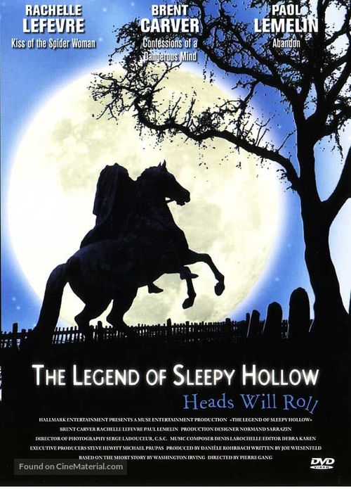The Legend of Sleepy Hollow - DVD movie cover