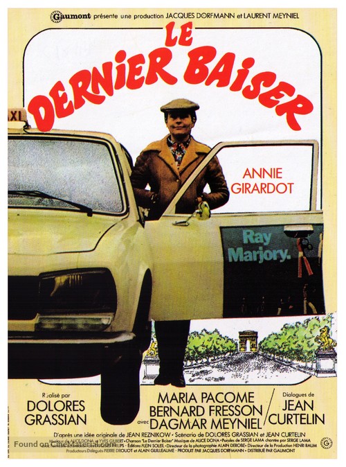 Le dernier baiser - French Movie Poster