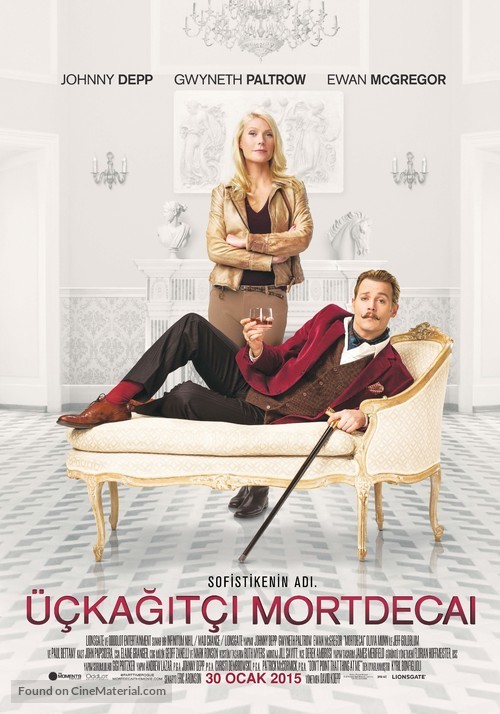 Mortdecai - Turkish Movie Poster