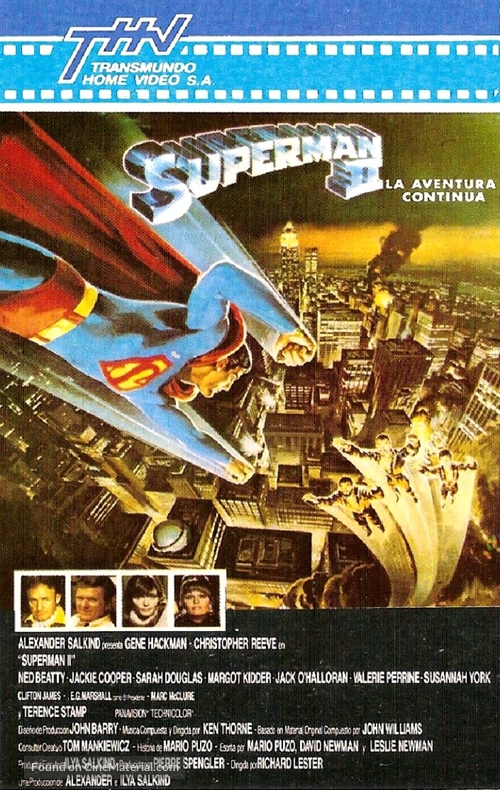 Superman II - Argentinian Movie Cover