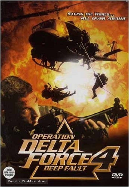 Operation Delta Force 4: Deep Fault - Canadian DVD movie cover