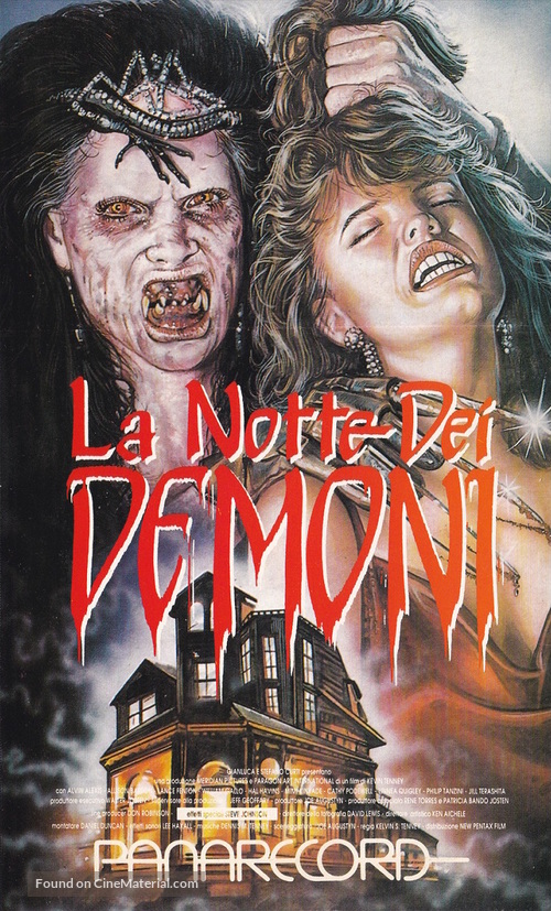 Night of the Demons - Italian Movie Cover