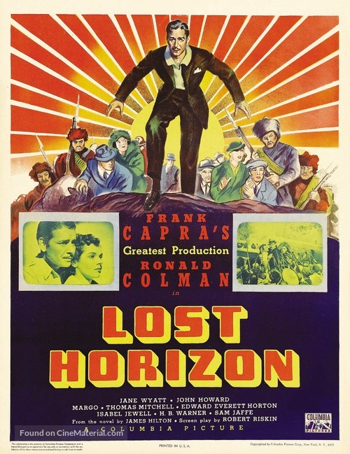 Lost Horizon - Movie Poster