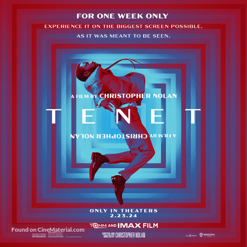 Tenet - Movie Poster