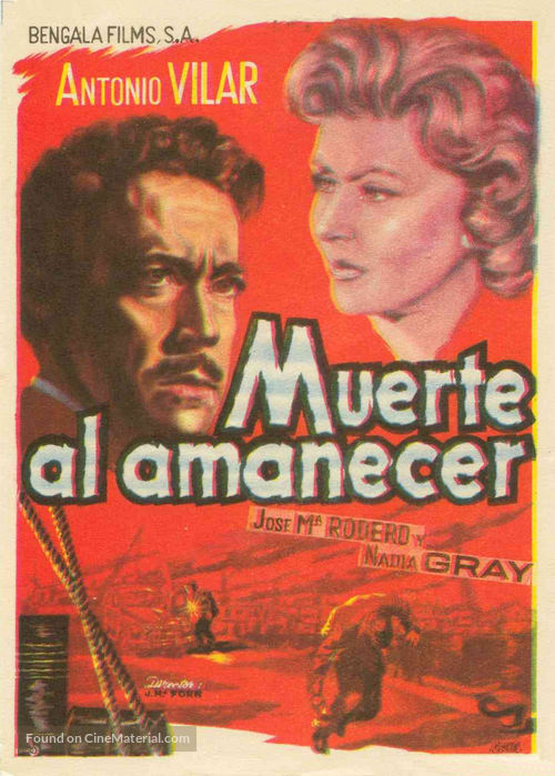 Muerte al amanecer - Spanish Movie Poster