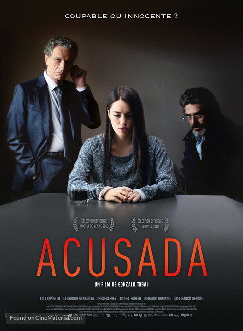 Acusada - French Movie Poster