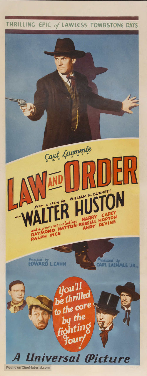 Law and Order - Movie Poster