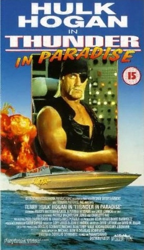 &quot;Thunder in Paradise&quot; - British VHS movie cover