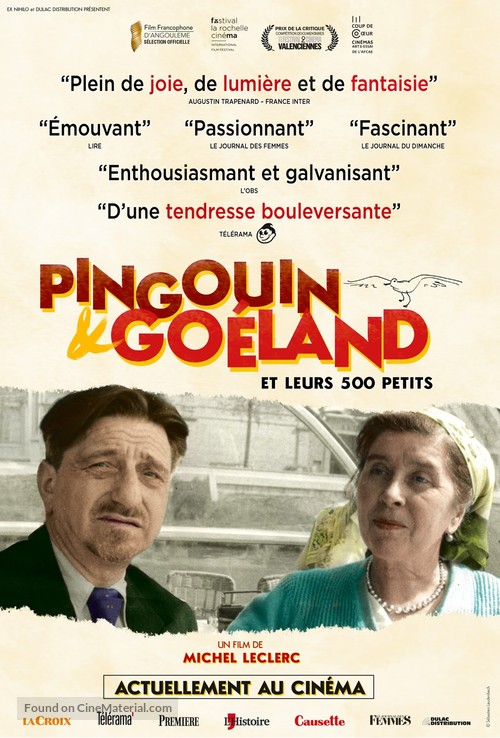 Pingouin et Go&euml;land et leurs 500 petits - French Movie Poster
