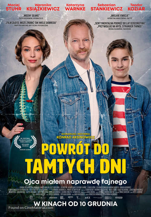 Powr&oacute;t do tamtych dni - Polish Movie Poster