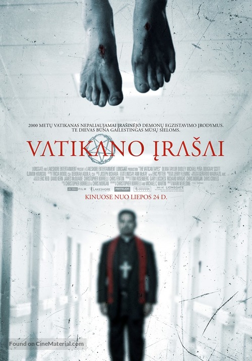 The Vatican Tapes - Lithuanian Movie Poster