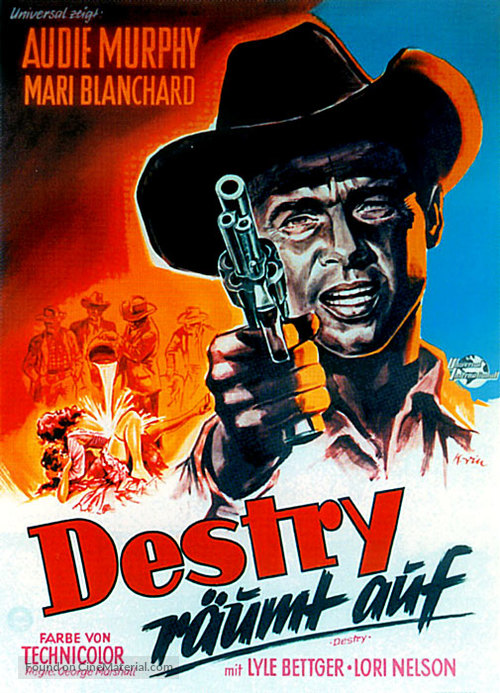 Destry - German Movie Poster