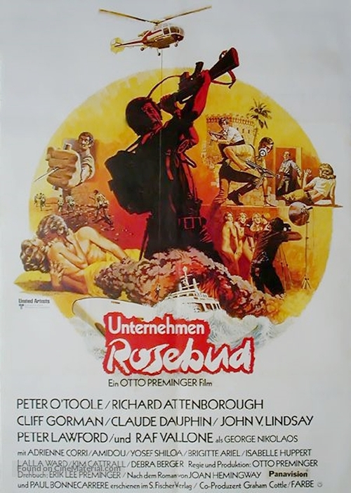 Rosebud - German Movie Poster
