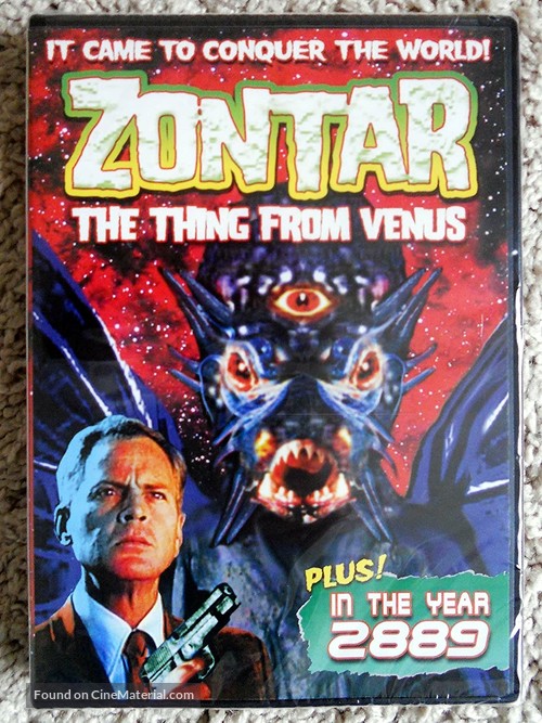 Zontar: The Thing from Venus - DVD movie cover