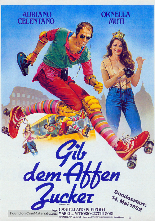 Innamorato pazzo - German Movie Poster